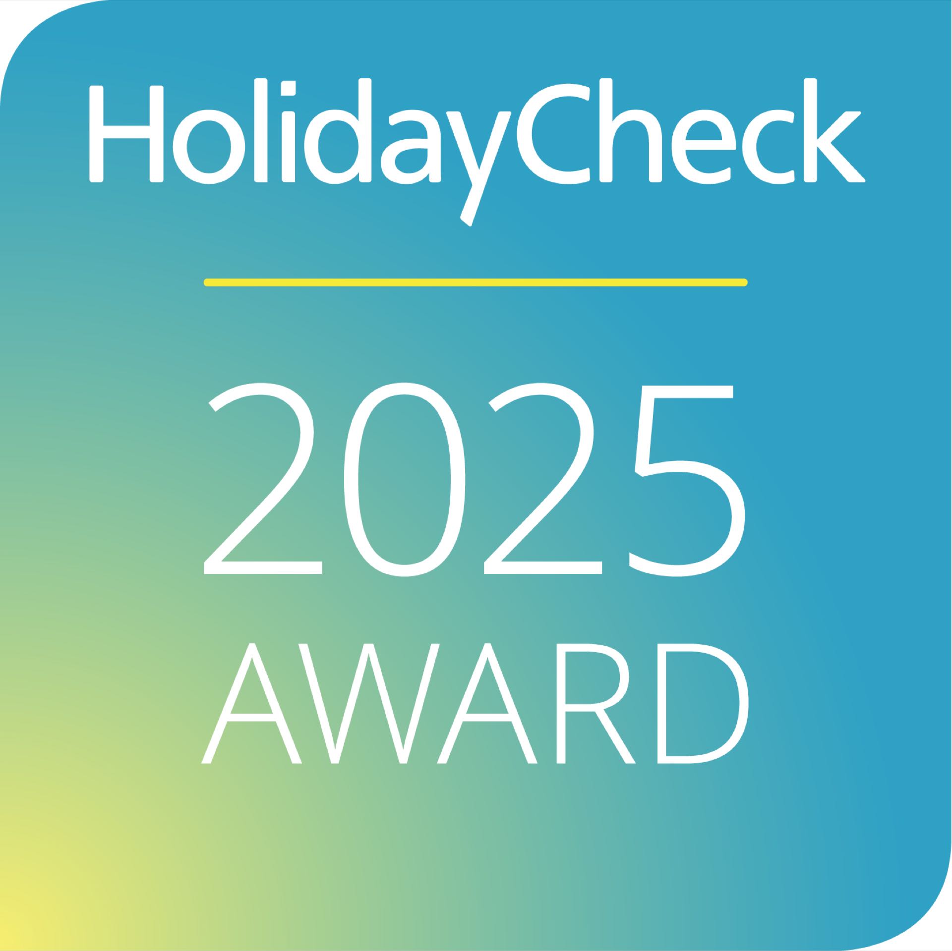 Dieses Hotel bekam den Award von HolidayCheck.